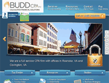 Tablet Screenshot of buddcpa.com